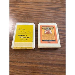 Vintage country music 8-tracks